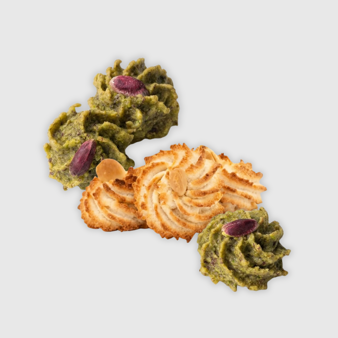 Mix di Pasticcini da Dio | Pistacchio e Mandorla