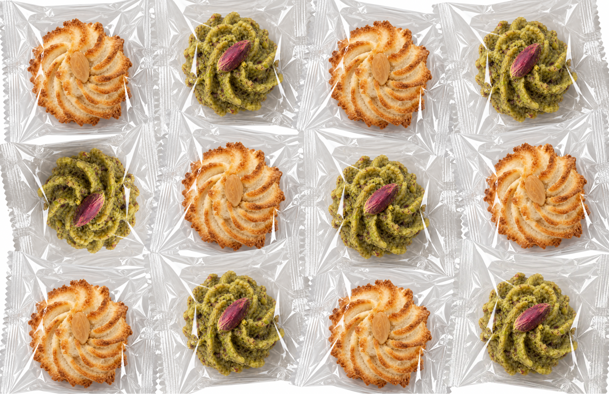 Mix di Pasticcini da Dio | Pistacchio e Mandorla